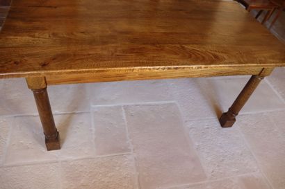 Table rectangulaire de salle à manger en...