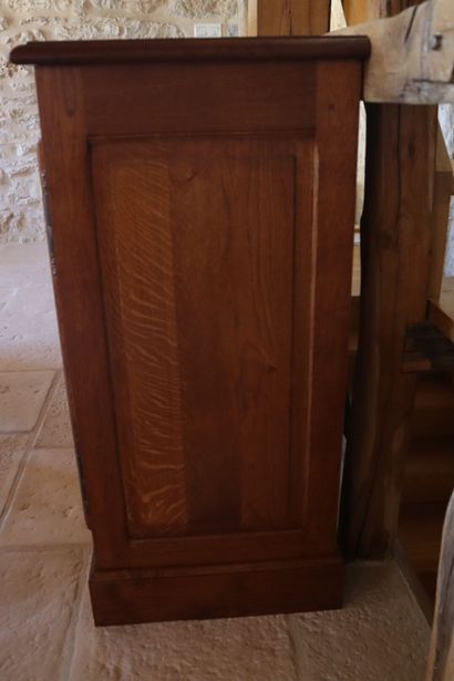 Enfilade à quatre portes en bois massif ....