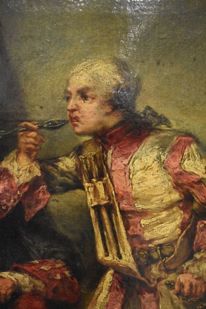 Déjeuner de soldat
École du XIXe siècle,...