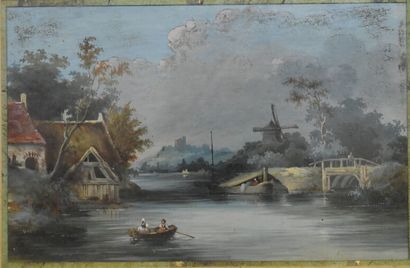 Ecole vietnamienne du XXe siècle. Femme au...