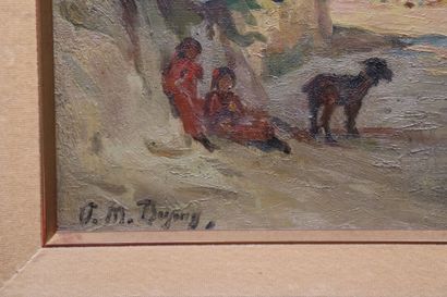 Paul Michel DUPUY (1869 - 1949) Sujet orientaliste,...