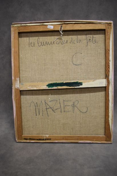 Claude Richard MAZIER (1926-2011), Les lumières...