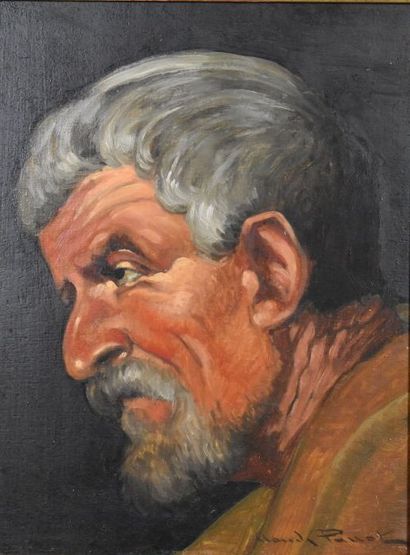Claude PALLOT (1901-1987), Portrait d'homme...