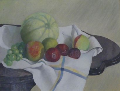 Nature morte au melon
Ecole française du...