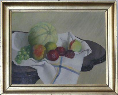 Nature morte au melon
Ecole française du...