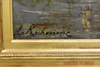 Jules E. DE LA ROCHENOIRE (1825-1899), Vache...