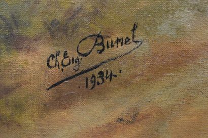 Charles Eugène BUNEL (1863-?), Soldats dans...