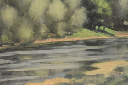 Claude PALLOT (1901-1987), Charbonnat, huile...