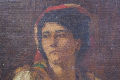 Gitane aux mains jointes,
Ecole du XXe siècle,...