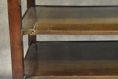 Jean DEMOULIN (1715-1798).
Console en acajou...