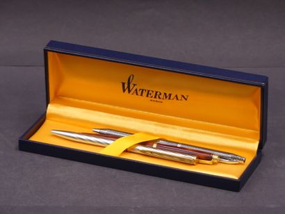 WATERMAN. Ensemble de trois stylos. Deux...