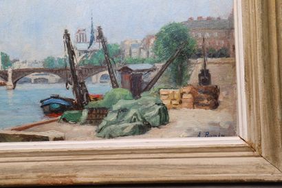 Quai de Seine
Alexandre BONIN (1876 - 1943)...