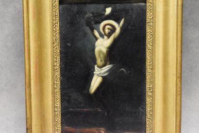 Christ en croix.
École du XXe siècle dans...