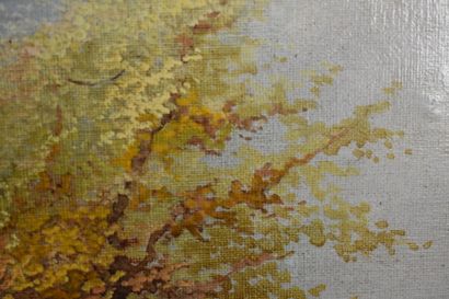 Honoré THEVENOT (XXème siècle), Automne dans...