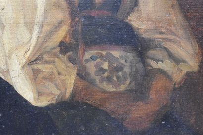 Gitane aux mains jointes,
Ecole du XXe siècle,...