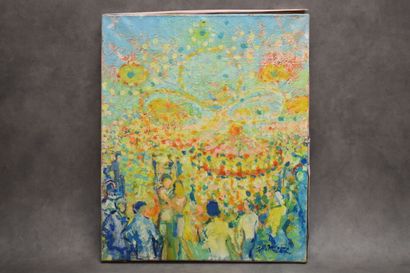Claude Richard MAZIER (1926-2011), Les lumières...