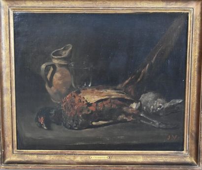 Jules-Jacques VEYRASSAT(1828-1893). Nature...