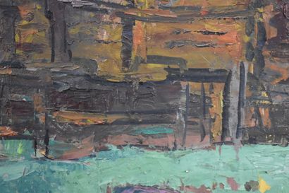 Raymond ROCHETTE (1906-1993), Chalet en bord...
