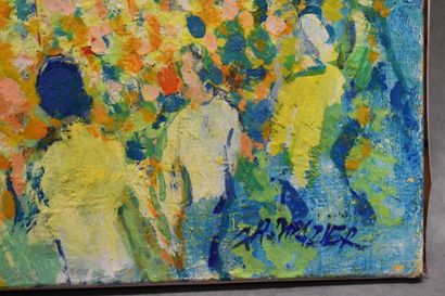 Claude Richard MAZIER (1926-2011), Les lumières...