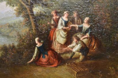 Nicolas LANCRET (1690-1743) (dans le goût...