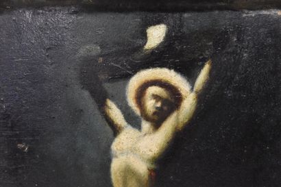 Christ en croix.
École du XXe siècle dans...