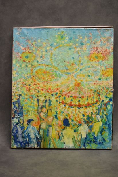 Claude Richard MAZIER (1926-2011), Les lumières...