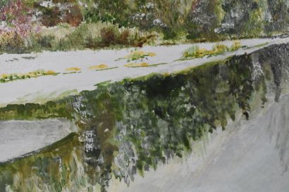 Marcel MAILLARD (1922), La goulette, huile...