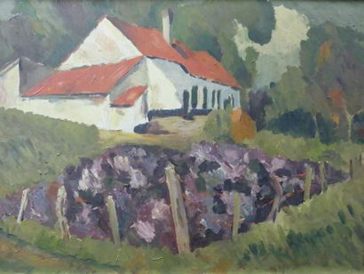Betzy Maria Petrea LIBERT (1859-1944). Paysage,...