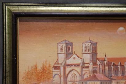 Jean DAPRAI (1929-2019), Les musiciens, huile...