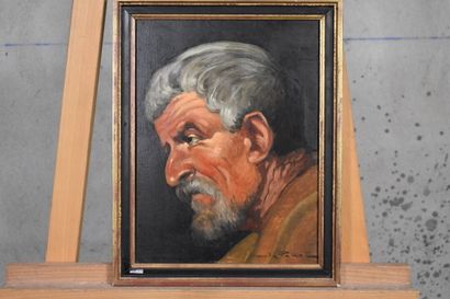 Claude PALLOT (1901-1987), Portrait d'homme...