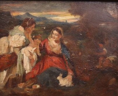 Louis METTLING (1847-1904) (attribué à)....