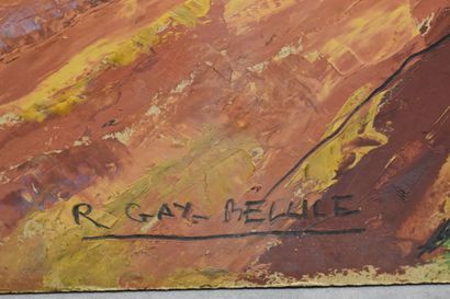 Raymond GAY BELLILE (XX), Au bord de la route,...