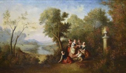 Nicolas LANCRET (1690-1743) (dans le goût...