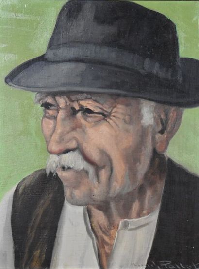 Claude PALLOT (1901-1987), Portrait d'homme...