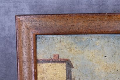Ecole française du XIXe siècle, Villa en...