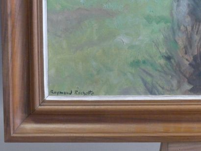 Raymond ROCHETTE (1906-1993), Paysage vallée,...