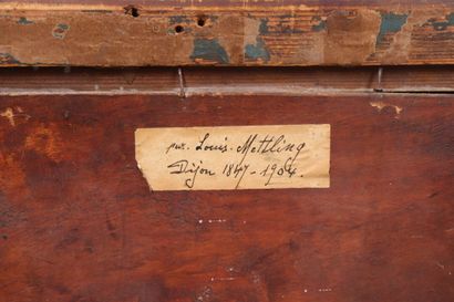 Louis METTLING (1847-1904) (attribué à)....