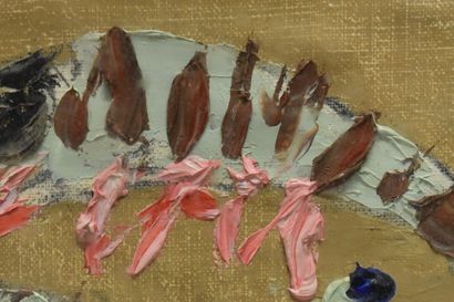 Homard. 
Ecole japonaise du XXe siècle, Homard,...