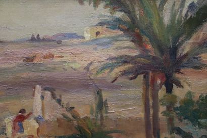 Paul Michel DUPUY (1869 - 1949) Sujet orientaliste,...