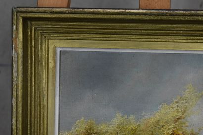 Honoré THEVENOT (XXème siècle), Automne dans...