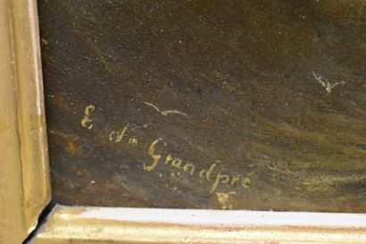 Pierre Emile GIGOUX DE GRANDPRÉ (1826-?),...