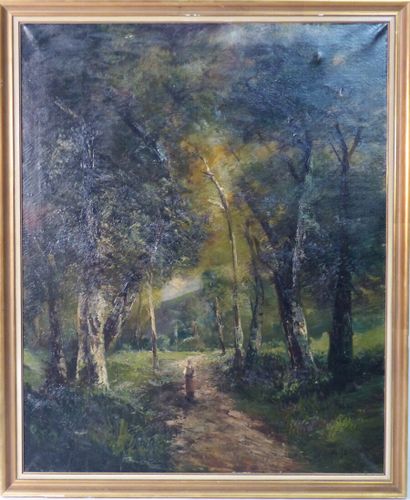 SOMEDA ? Paysage animé
Domenico SOMEDA (1859-1944)...