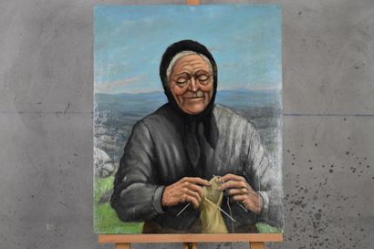 Claude PALLOT (1901-1987), Portrait d'une...