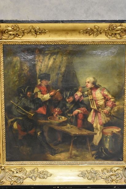 Déjeuner de soldat
École du XIXe siècle,...