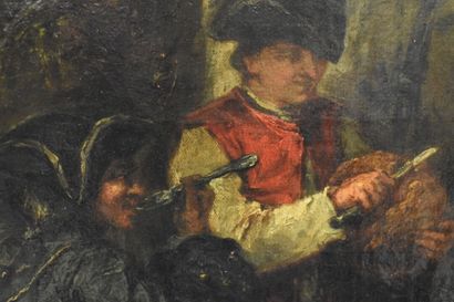Déjeuner de soldat
École du XIXe siècle,...