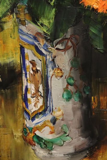 Pierre LETELLIER (1928-2000), Les fleurs...