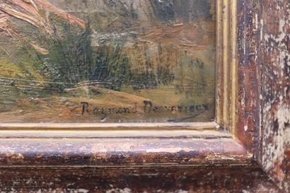 Raymond DESVARREUX (1876-1961) Paysage, huile...