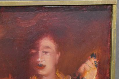 Ecole russe du XXe siècle, Scène de personnages,...