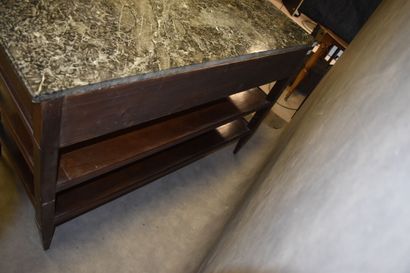 Jean DEMOULIN (1715-1798).
Console en acajou...