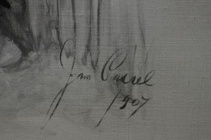 Jean CARREL (XXe siècle). Femme au révolver,...